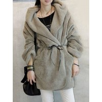 Loose-Fitting Fashionable Hooded Coat For Women