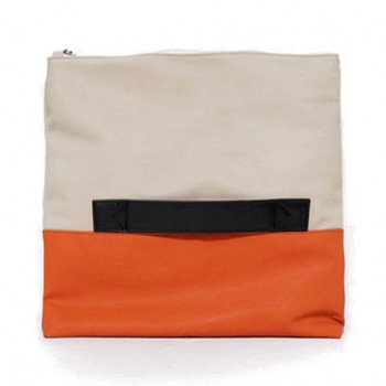 Fashion Women's Clutch With Color Block and Foldable Design