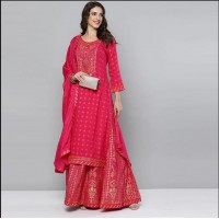Indian Traditional Embroidery Pure Cotton National Style Women's Dress