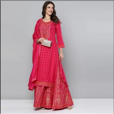 Indian Traditional Embroidery Pure Cotton National Style Women's Dress