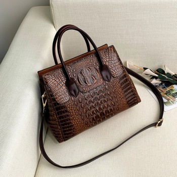 Women Handbag Genuine Leather Bags Women Crocodile Luxury Handbags Women Bags 
