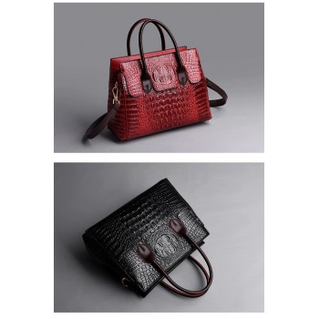 Women Handbag Genuine Leather Bags Women Crocodile Luxury Handbags Women Bags 
