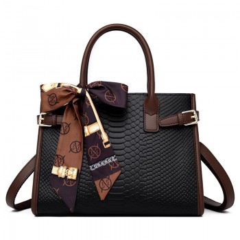 Luxury Snake Pattern Lady Handbag Women Shoulder Bags