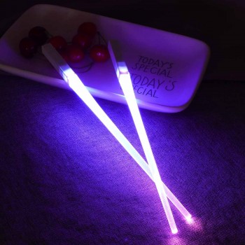 1 Pair LED Lightsaber Chopsticks Light Up Durable Lightweight Portable