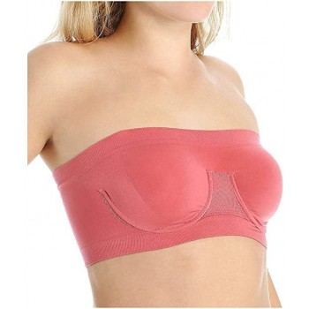 Seamless Bandeau Bra Lingerie Without Straps Strapless Tube Top for Women Large Size Crop Top 