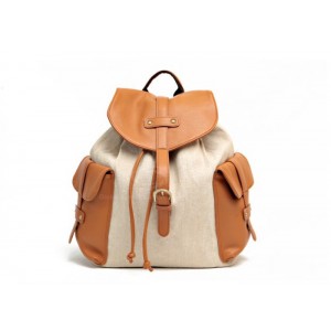 Casual Stylish Women's Satchel With Color Matching and Pockets Belts Design