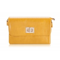 Casual Women's Clutch With Pure Color and Twist-Lock Design