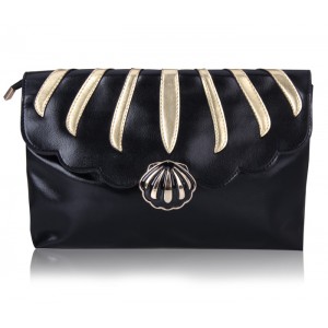 Casual Women's Clutch With Splice and PU Leather Design