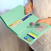 Lady's Contrast Color Wallet