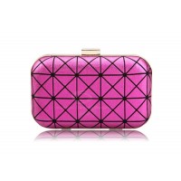 Party Women's Evening Bag With Candy Color and Triangle Design