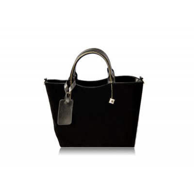 Fashion Women's Tote Bag With Splicing and Rivets Design