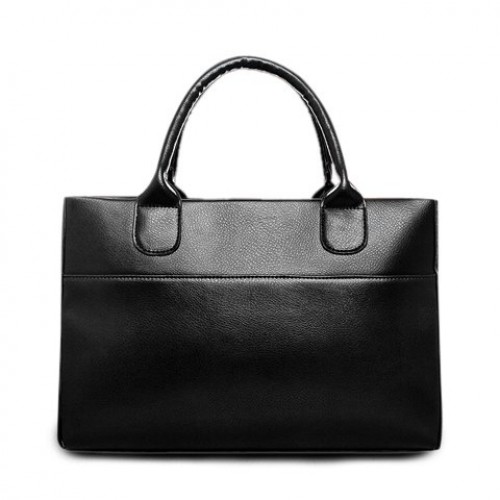 Gorgeous Women s Tote Bag With Solid Color and PU Leather Design ...