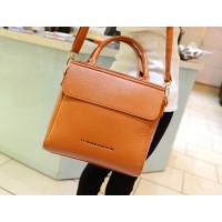 Retro Style Women's Tote Bag With PU Leather and Solid Color Design