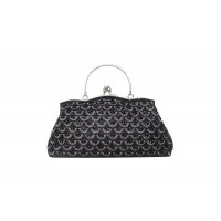 Vintage Women's Evening Bag With Bead and Sequin Design
